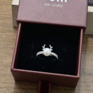 DORI | Nhẫn Pearl Deer bạc 925