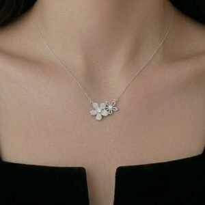 Alternative view of DORI | Dây chuyền Blossom Shine bạc 925