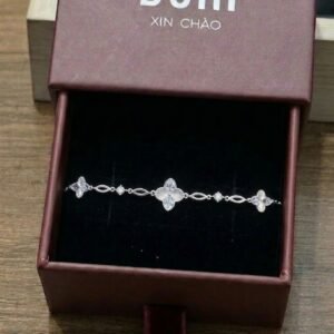 DORI | Lắc tay Floral Elegance bạc 925